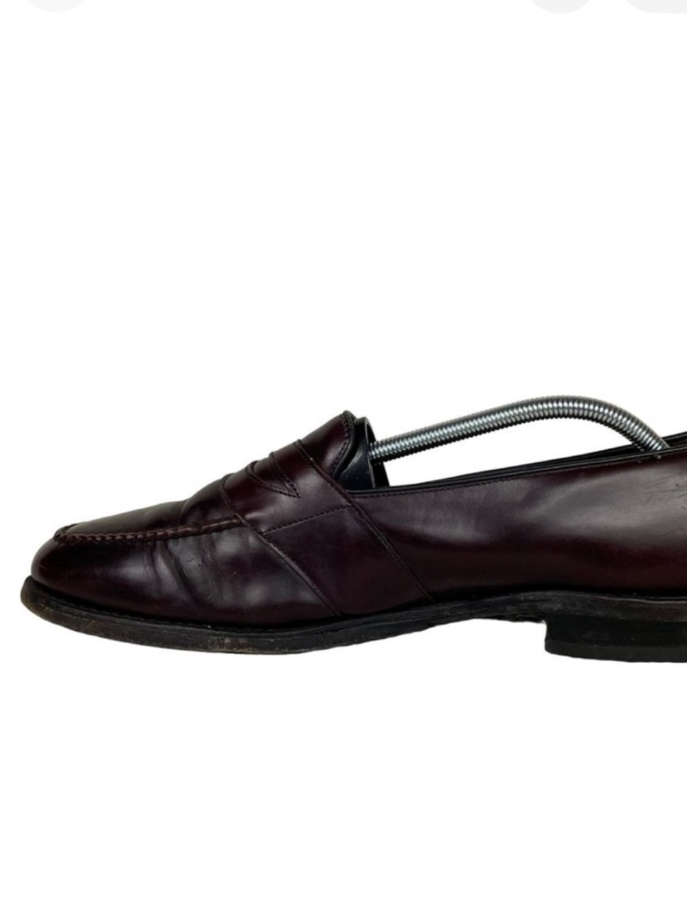 Allen Edmonds Randolph Shell Cordovan Penny Loafer Shoes Men's Size 11 Brown